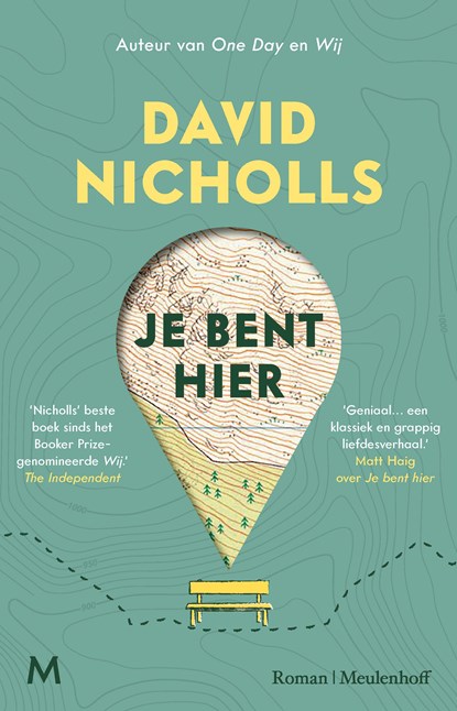 Je bent hier, David Nicholls - Ebook - 9789402323412