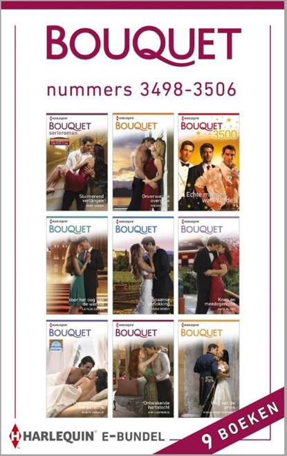 Bouquet e-bundel nummers 3498-3506 (9-in-1), Abby Green ; Miranda Lee ; Lynn Raye Harris ; Chantelle Shaw ; Sharon Kendrick ; Caitlin Crews ; Trish Morey ; Maya Blake ; Robyn Donald ; Kim Lawrence ; Fiona Hood-Stewart - Ebook - 9789402501506