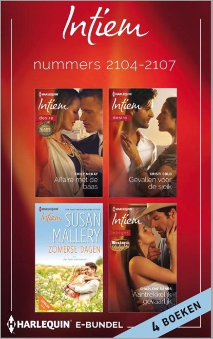 Intiem e-bundel nummers 2104-2107, Emily McKay ; Kristi Gold ; Susan Mallery ; Charlene Sands - Ebook - 9789402501667