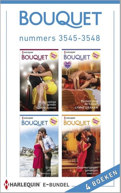 Bouquet e-bundel nummers 3545-3548 (4-in-1), Michelle Conder ; Lynne Graham ; Chantelle Shaw ; Annie West - Ebook - 9789402504729