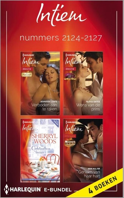 Intiem e-bundel nummers 2124-2127, Jennifer Lewis ; Olivia Gates ; Sherryl Woods ; Anne Major - Ebook - 9789402505108