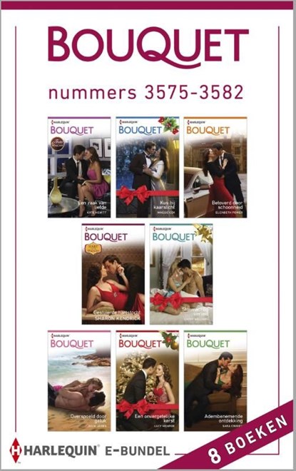 Bouquet e-bundel nummers 3575-3582 (8-in-1), Kate Hewitt ; Maggie Cox ; Elizabeth Power ; Sharon Kendrick ; Cathy Williams ; Julia James ; Lucy Monroe ; Sara Craven - Ebook - 9789402507287