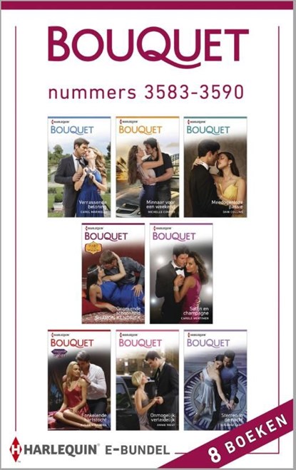 Bouquet e-bundel nummers 3583-3590 (8-in-1), Carole Marinelli ; Michelle Conder ; Dani Collins ; Sharon Kendrick ; Carole Mortimer ; Susan Stephens ; Annie West ; Susanna Carr - Ebook - 9789402508239