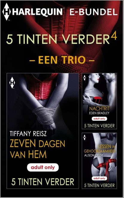 5 Tinten verder e-bundel - een trio / 4, Tiffany Reisz ; Eden Bradley ; Alison Tyler - Ebook - 9789402511109