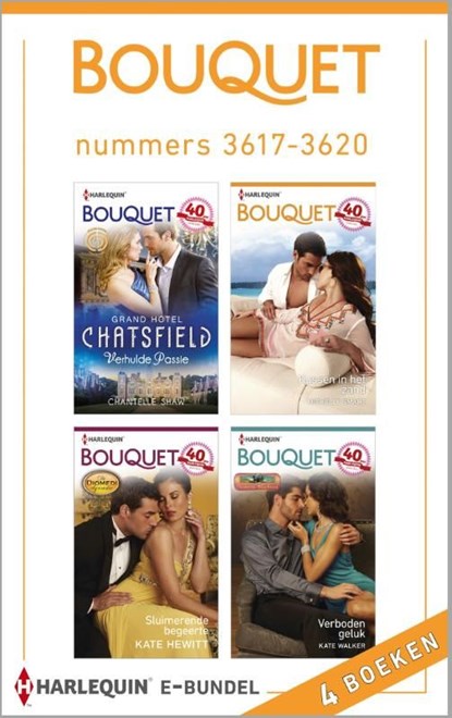 Bouquet e-bundel nummers 3617-3620 (4-in-1), Chantelle Shaw ; Michelle Smart ; Kate Hewitt ; Kate Walker - Ebook - 9789402512113