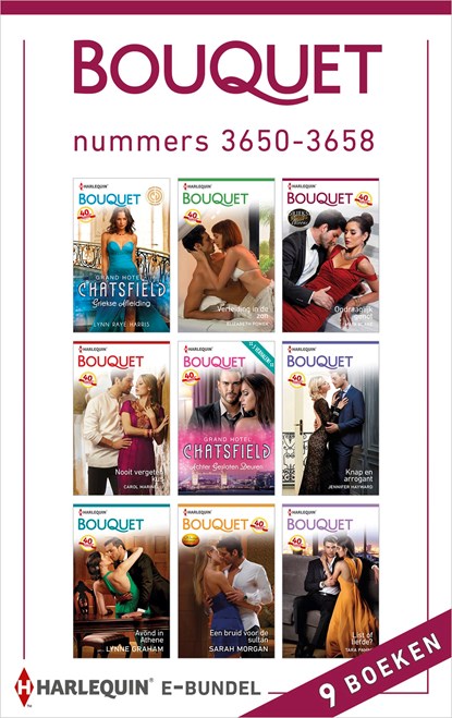Bouquet e-bundel nummers 3650-3658 (9-in-1), Lynn Raye Harris ; Elizabeth Power ; Maya Blake ; Carole Marinelli - Ebook - 9789402514193