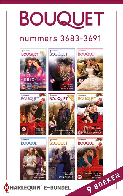 Bouquet e-bundel nummers 3683-3691 (9-in-1), Kate Hewitt ; Melanie Milburne ; Jane Porter ; Helen Brooks ; Maya Blake ; Sharon Kendrick ; Michelle Smart ; Jennie Lucas ; Kim Lawrence - Ebook - 9789402515862