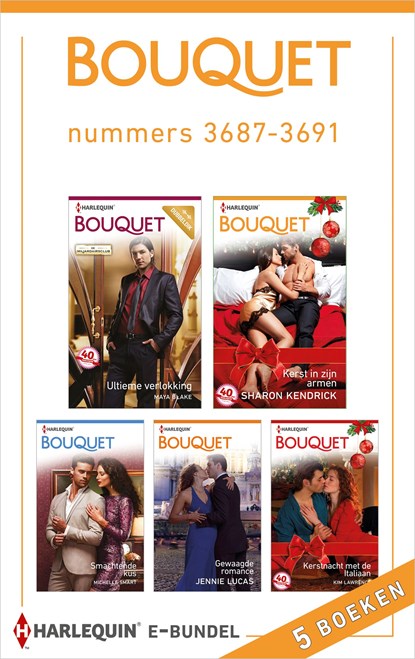Bouquet e-bundel nummers 3687-3691 (5-in-1), Maya Blake ; Sharon Kendrick ; Michelle Smart ; Jennie Lucas ; Kim Lawrence - Ebook - 9789402515886