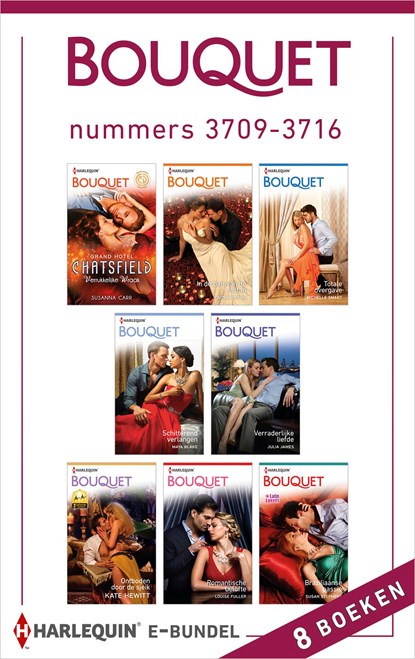 Bouquet e-bundel nummers 3709-3716 (8-in-1), Susanna Carr ; Caitlin Crews ; Michelle Smart ; Maya Blake ; Julia James ; Kate Hewitt ; Louise Fuller ; Susan Stephens - Ebook - 9789402517132