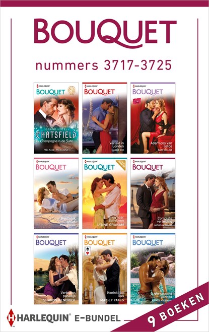 Bouquet e-bundel nummers 3717-3725 (9-in-1), Melanie Milburne ; Maggie Cox ; Dani Collins ; Kim Lawrence ; Lynne Graham ; Michelle Smart ; Sharon Kendrick ; Maisey Yates ; Natalie Anderson - Ebook - 9789402523706