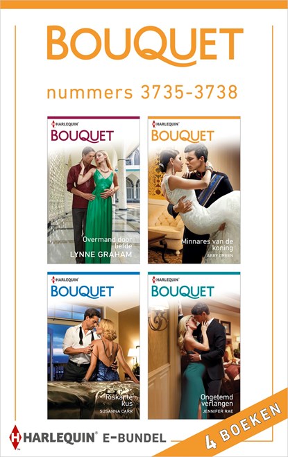 Bouquet e-bundel nummers 3735-3738 (4-in-1), Lynne Graham ; Abby Green ; Susanna Carr ; Jennifer Rae - Ebook - 9789402524277