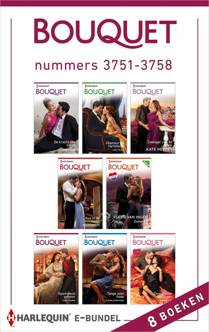 Bouquet e-bundel nummers 3751-3758 (8-in-1), Abby Green ; Lucy Ellis ; Kate Hewitt ; Bella Frances - Ebook - 9789402524796