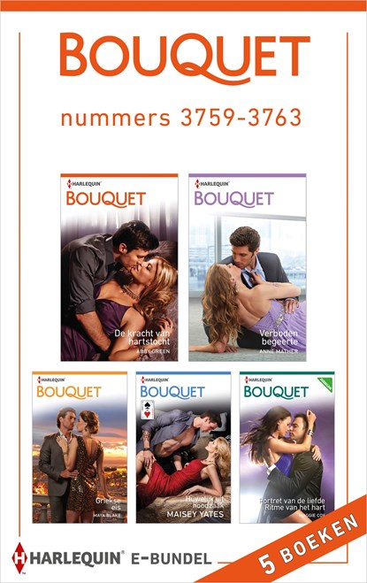 Bouquet e-bundel nummers 3759-3763 (5-in-1), Abby Green ; Anne Mather ; Maya Blake ; Maisey Yates - Ebook - 9789402524994