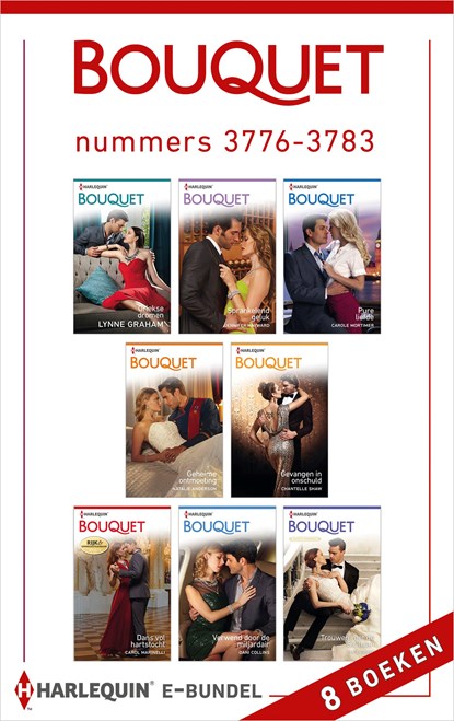 Bouquet e-bundel nummers 3776-3783 (8-in-1), Lynne Graham ; Jennifer Howard ; Carole Mortimer ; Natalie Anderson - Ebook - 9789402525465