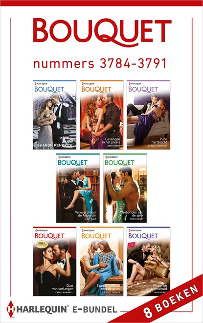 Bouquet e-bundel nummers 3784-3791 (8-in-1), Sharon Kendrick ; Abby Green ; Carole Mortimer ; Lucy Ellis ; Trish Morey ; Carole Marinelli ; Rachael Thomas ; Maya Blake - Ebook - 9789402525724