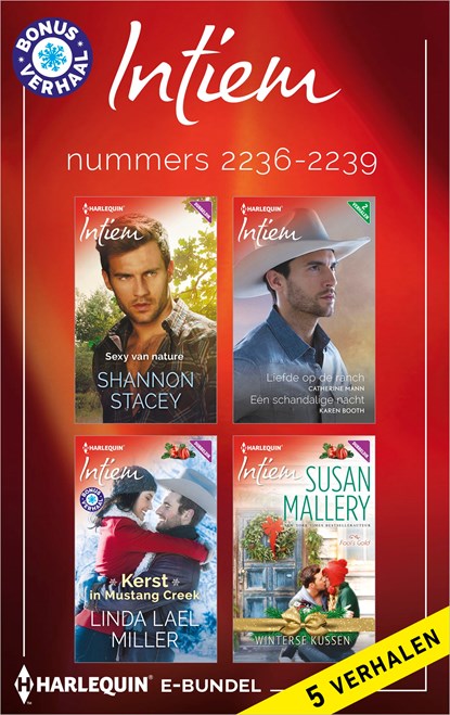 Intiem e-bundel nummers 2236-2239 (5-in-1 + bonusverhaal), Shannon Stacey ; Linda Lael Miller ; Victoria Dahl ; Catherine Mann ; Karen Booth ; Susan Mallery - Ebook - 9789402525892