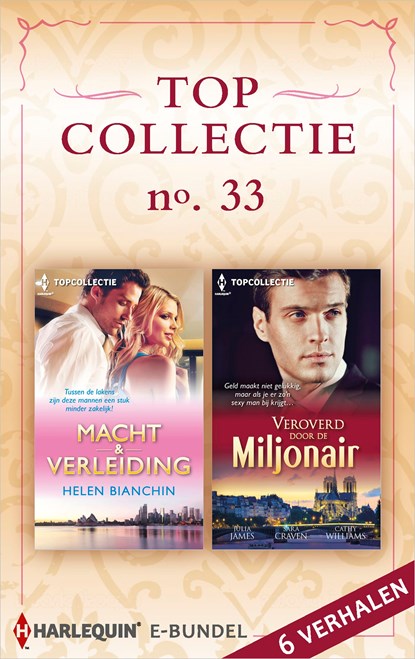 Topcollectie 33 (6-in-1), Helen Bianchin ; Julia James ; Sara Craven ; Cathy Williams - Ebook - 9789402526684