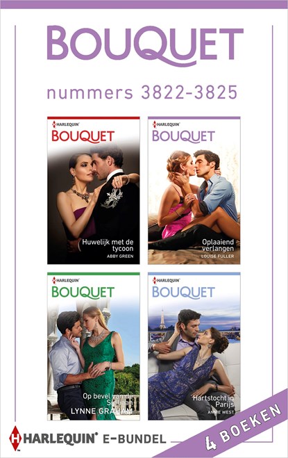 Bouquet e-bundel nummers 3822 - 3825 (4-in-1), Abby Green ; Louise Fuller ; Lynne Graham ; Annie West - Ebook - 9789402527155