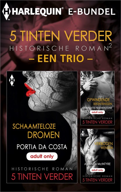 5 Tinten verder historisch 2 - een trio (3-in-1), Portia Da Costa ; Charlotte Featherstone ; Amanda McIntyre - Ebook - 9789402528060