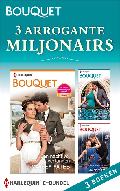 3 arrogante miljonairs (3-in-1), Maisey Yates - Ebook - 9789402528923