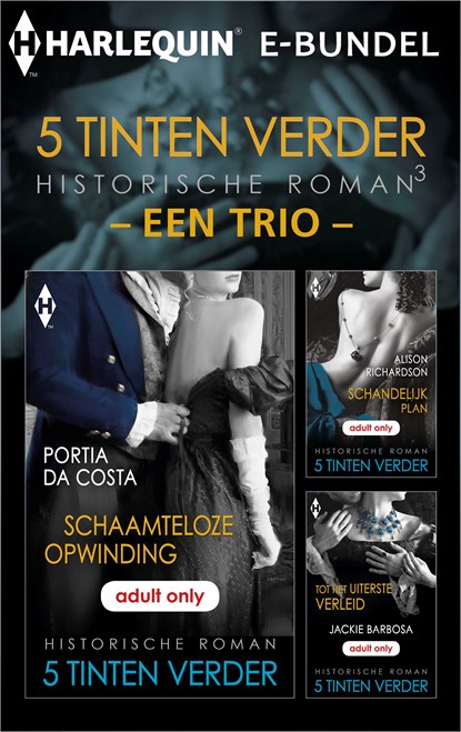 5 Tinten verder historisch 3 - een trio (3-in-1), Portia Da Costa ; Alison Richardson ; Jackie Barbosa - Ebook - 9789402529128