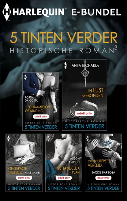 5 Tinten verder historisch 3 (5-in-1), Portia Da Costa ; Alison Richardson ; Ann Marie Richards ; Jackie Barbosa ; Alice G. Brilmayer - Ebook - 9789402529135