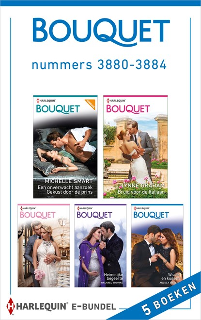 Bouquet e-bundel nummers 3880 - 3884 (5-in-1), Michelle Smart ; Lynne Graham ; Abby Green ; Rachael Thomas - Ebook - 9789402530704
