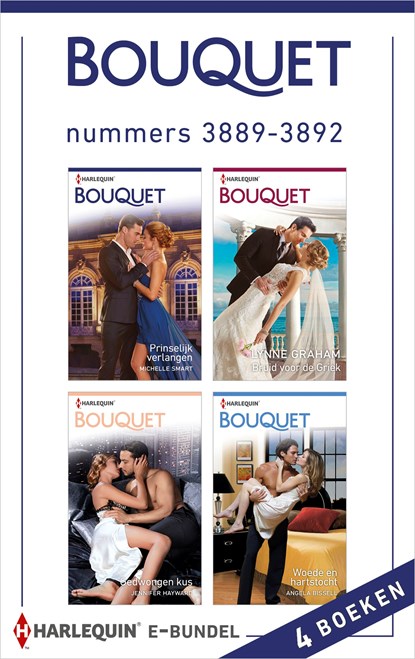 Bouquet e-bundel nummers 3889 - 3892 (4-in-1), Michelle Smart ; Lynne Graham ; Jennifer Hayward ; Angela Bissell - Ebook - 9789402531060