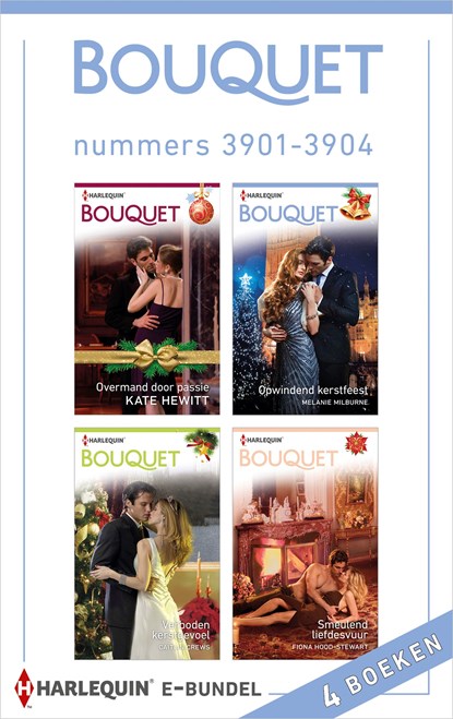 Bouquet e-bundel nummers 3901 - 3904, Kate Hewitt ; Melanie Milburne ; Caitlin Crews ; Fiona Hood-Stewart - Ebook - 9789402532036