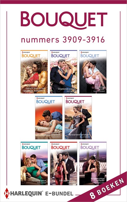 Bouquet e-bundel nummers 3909 - 3916, Sharon Kendrick ; Dani Collins ; Susan Stephens ; Andie Brock ; Bella Frances ; Anne Mather ; Tara Pammi ; Cathy Williams - Ebook - 9789402533019
