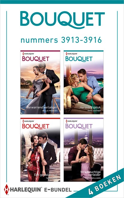Bouquet e-bundel nummers 3913 - 3916, Bella Frances ; Anne Mather ; Tara Pammi ; Cathy Williams - Ebook - 9789402533033