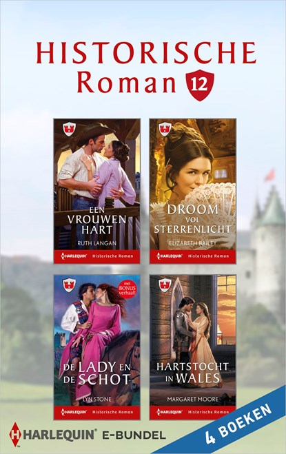 Historische roman e-bundel 12, Ruth Langan ; Elizabeth Bailey ; Lyn Stone ; Margaret Moore - Ebook - 9789402533507