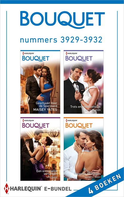 Bouquet e-bundel nummers 3929 - 3932 (4-in-1), Maisey Yates ; Cathy Williams ; Tara Pammi ; Michelle Smart - Ebook - 9789402533804