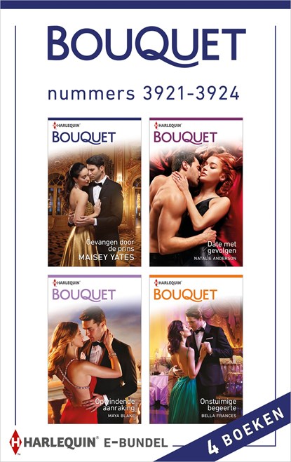 Bouquet e-bundel nummers 3921 - 3924, Maisey Yates ; Natalie Anderson ; Maya Blake ; Bella Frances - Ebook - 9789402534023