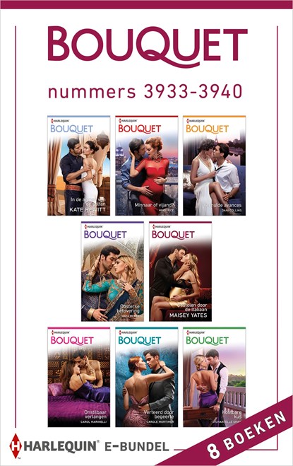 Bouquet e-bundel nummers 3933 - 3940, Kate Hewitt ; Heidi Rice ; Dani Collins ; Maya Blake ; Maisey Yates ; Carol Marinelli ; Carole Mortimer ; Chantelle Shaw - Ebook - 9789402534092