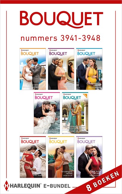 Bouquet e-bundel nummers 3941 - 3948, Sharon Kendrick ; Jennifer Hayward ; Melanie Milburne ; Caitlin Crews ; Lynne Graham ; Carol Marinelli ; Louise Fuller ; Chantelle Shaw - Ebook - 9789402534511