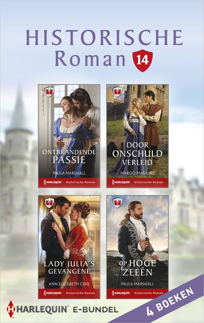 Historische roman e-bundel 14, Paula Marshall ; Margo Maguire ; Ann Elizabeth Cree ; Helen Dickson - Ebook - 9789402536126