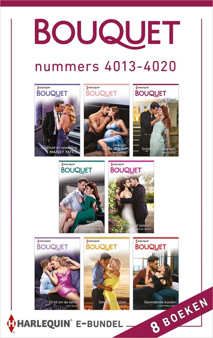 Bouquet e-bundel nummers 4013 - 4020, Maisey Yates ; Dani Collins ; Sara Craven ; Jennifer Hayward ; Caitlin Crews ; Lucy Ellis ; Pippa Roscoe ; Cathy Williams - Ebook - 9789402538465