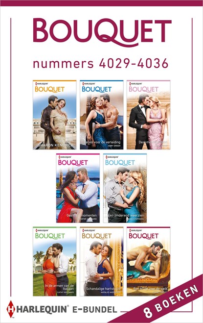 Bouquet e-bundel nummers 4029 - 4036, Sharon Kendrick ; Abby Green ; Julia James ; Jennifer Hayward ; Susan Stephens ; Cathy Williams ; Natalie Anderson ; Jane Porter - Ebook - 9789402539233