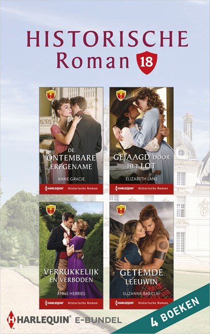 Historische roman e-bundel 18, Anne Gracie ; Elizabeth Lane ; Anne Herries ; Suzanne Barclay - Ebook - 9789402541168