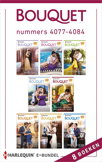 Bouquet e-bundel nummers 4077 - 4084, Maisey Yates ; Louise Fuller ; Annie West ; Amanda Cinelli ; Fleur van Van Ingen ; Melanie Milburne ; Cathy Williams ; Heidi Rice - Ebook - 9789402541748