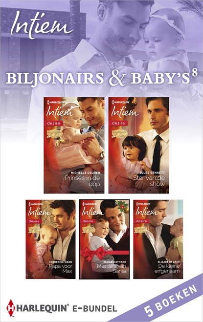Biljonairs & baby's 8, Michelle Celmer ; Jules Bennett ; Catherine Mann ; Janice Maynard ; Elizabeth Lane - Ebook - 9789402542875