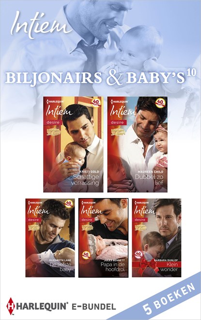 Biljonairs & baby's 10, Kristi Gold ; Maureen Child ; Elizabeth Lane ; Jules Bennett ; Barbara Dunlop - Ebook - 9789402542899