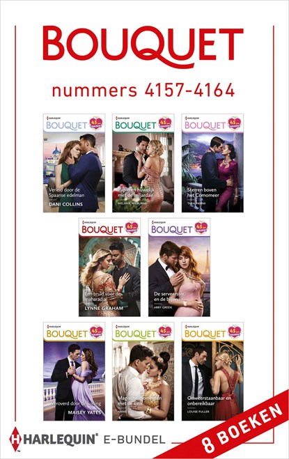 Bouquet e-bundel nummers 4157 - 4164, Dani Collins ; Melanie Milburne ; Tara Pammi ; Lynne Graham ; Abby Green ; Maisey Yates ; Annie West ; Louise Fuller - Ebook - 9789402545944