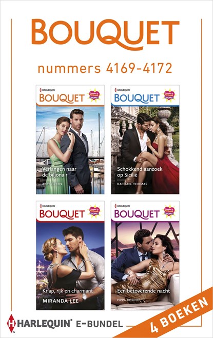 Bouquet e-bundel nummers 4169 - 4172, Abby Green ; Rachael Thomas ; Miranda Lee ; Pippa Roscoe - Ebook - 9789402546514