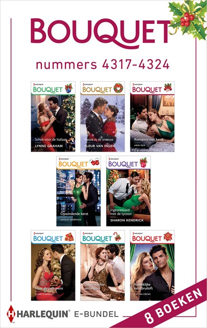 Bouquet e-bundel nummers 4317 - 4324, Lynne Graham ; Sharon Kendrick ; Heidi Rice ; Caitlin Crews ; Susan Stephens ; Clare Connelly ; Fleur van Ingen ; Natalie Anderson - Ebook - 9789402554625