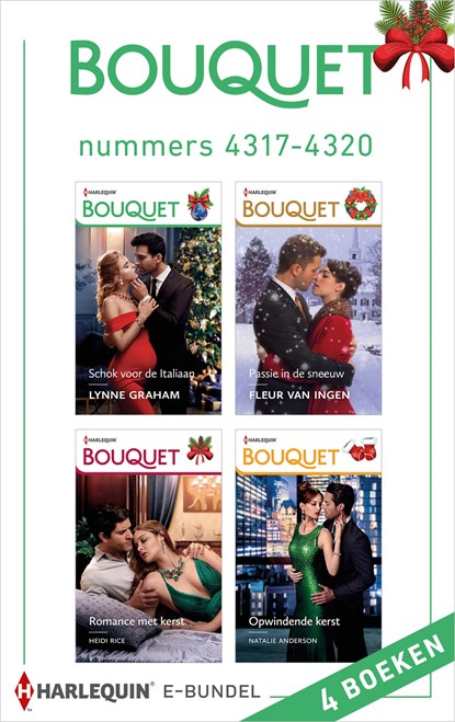 Bouquet e-bundel nummers 4317 - 4320, Lynne Graham ; Heidi Rice ; Fleur van Ingen ; Natalie Anderson - Ebook - 9789402554632