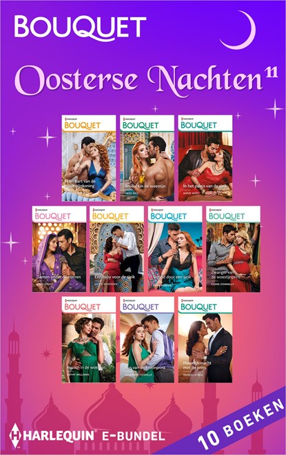 Oosterse nachten 11, Cathy Williams ; Marcella Bell ; Abby Green ; Heidi Rice ; Annie West ; Caitlin Crews ; Clare Connelly ; Julieanne Howells ; Jackie Ashenden ; Pippa Roscoe - Ebook - 9789402559187