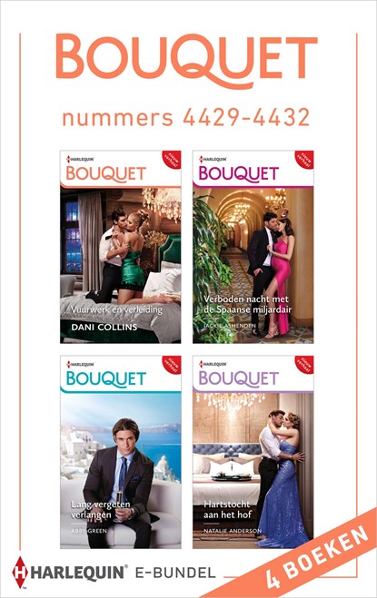 Bouquet e-bundel nummers 4429 - 4432, Abby Green ; Dani Collins ; Jackie Ashenden ; Natalie Anderson - Ebook - 9789402560916