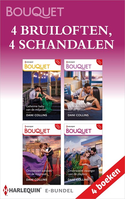 4 bruiloften, 4 schandalen, Dani Collins - Ebook - 9789402564792